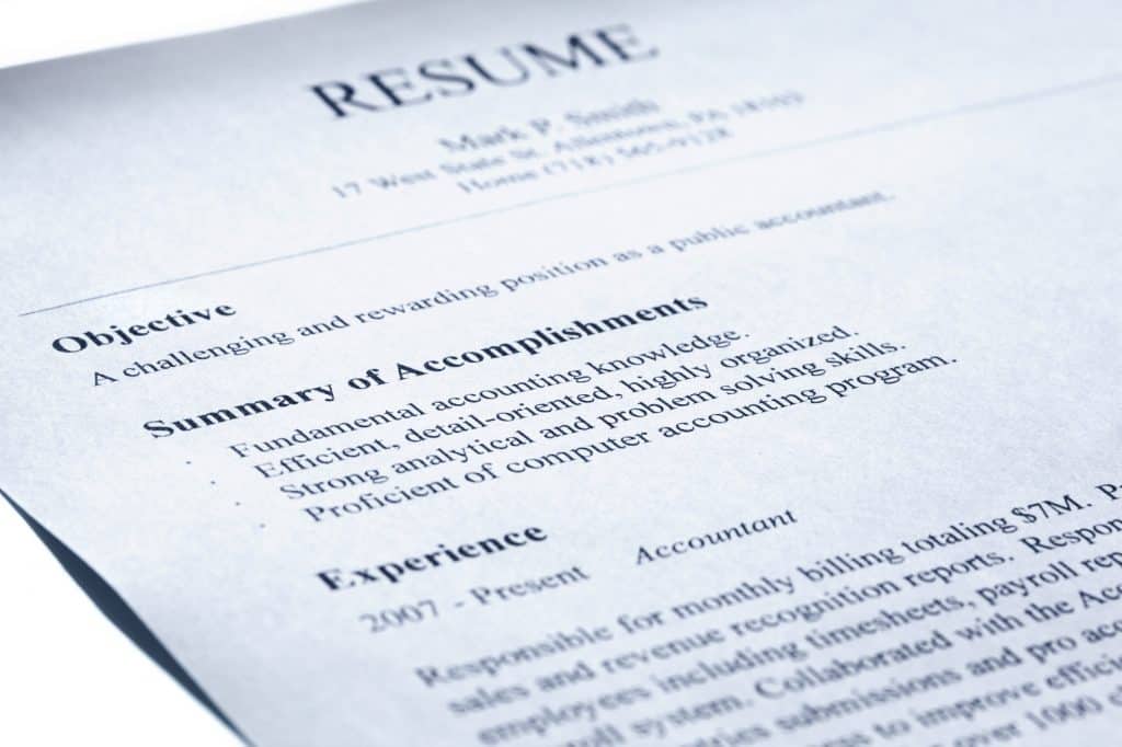 How do you relate your work experience with a staffing agency on a resume?