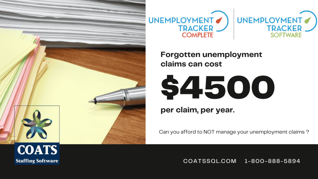 Forgotten unemployment cost claims